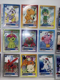 Digimon 1999 Bandai Animated Series Trading Cards 1-35 Normal And Holo (14-25) - Image 3