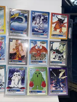 Digimon 1999 Bandai Animated Series Trading Cards 1-35 Normal And Holo (14-25) - Image 4