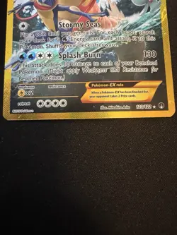 Pokemon Gyarados EX Card Secret Rare XY Breakpoint 123/122 Near Mint Condition - Image 5