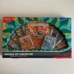 Pokemon Masks of Ogerpon Premium Collection Box New/Factory Sealed - Image 1