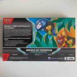 Pokemon Masks of Ogerpon Premium Collection Box New/Factory Sealed - Image 2