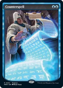 Counterspell -Foil Light Play MTG Promos: Magicfest Cards - Image 1