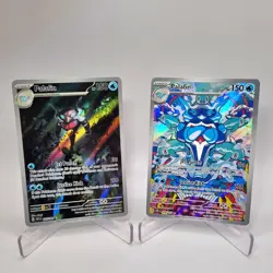 Palafin 200/197 OBF + 225/091 PAL Illustration Rare Pokemon TCG Cards 2 Card Set - Image 1