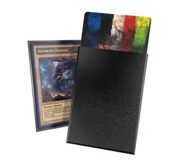 60 ULTIMATE GUARD CORTEX MATTE BLACK JAPANESE Card SLEEVES Deck Protector Small - Image 2