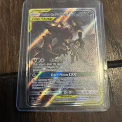 Umbreon and Darkrai GX Tag Team Black Star Promo SM241 Pokemon Card - Image 1