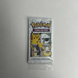 SEALED 25th Anniversary General Mills Pokemon Cereal 3-Card Booster Pack - Image 1