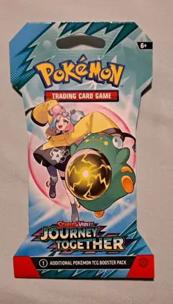 Pokemon Trading Card Journey Together Scarlet and Violet SEALED Booster Pack - Image 1
