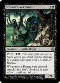 Mint/Near-Mint, English - 1 x MTG Stinkdrinker Bandit - Foil Morningtide - Image 1