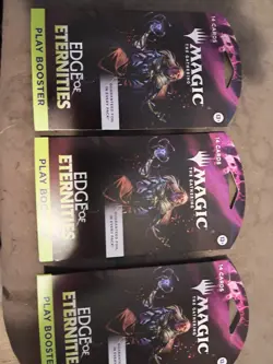 MTG: Edge of Eternities Play Booster - ( 3 ) + Lord of the Rings Set Booster (2) - Image 1