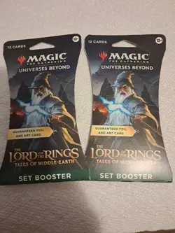 MTG: Edge of Eternities Play Booster - ( 3 ) + Lord of the Rings Set Booster (2) - Image 2