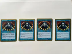 Mtg Carte Magic WCD Finkel Brainstorm Gold border English LP 4X - Image 1