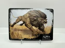 MTG 8th Ed Oversized Promo Savannah Lions (Origins '03) RARE SIGNED *CCGHouse* - Image 4