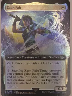Zack Fair (Extended Art) Final Fantasy Foil - Image 1