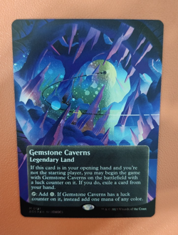 GemStone Caverns Legendary Land GALAXY FOIL Borderless Card # 0151 EOE - Image 1