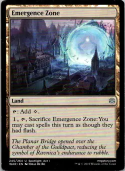 Magic the Gathering HP Emergence Zone War of the Spark MTG Free Shipping! - Image 1