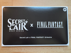 MTG Secret Lair x Final Fantasy Grimoire NONFOIL Sealed - Image 1