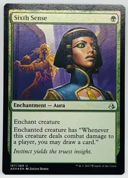 MTG Sixth Sense Amonkhet Foil - Image 1