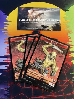 Token (007) Goblin x4 4x 4 - MTG - DMR Dominaria Remastered - Image 1