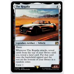 MTG The Regalia Final Fantasy Rare NM - Image 1