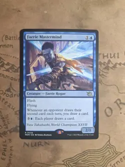 Faerie Mastermind March of the Machine Non-Foil NM MTG Magic The Gathering - Image 3