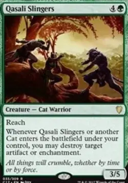 1 x Qasali Slingers - Commander 2017 - NM-Mint - MTG - Image 1