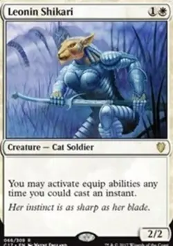 1 x Leonin Shikari - Commander 2017 - NM-Mint - MTG - Image 1