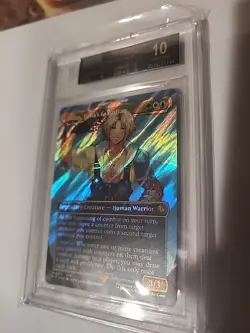 First BGS 10 PRISTINE Graded TIDUS, YUNA GUARDIAN 0213 SURGE FOIL - Image 1
