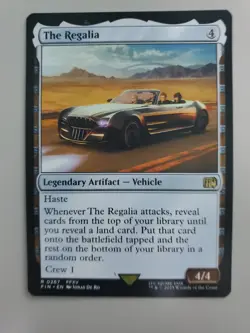 MTG The Regalia Final Fantasy Regular Rare - Image 1