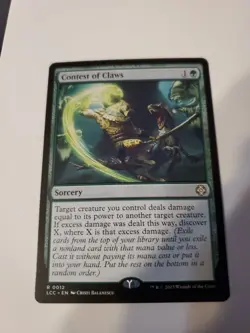 Contest of Claws Commander: the Lost Caverns of Ixalan Regular - Image 1