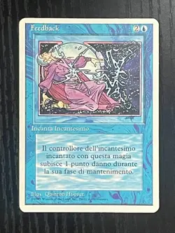 Magic MTG Italian Revised Feedback Artist Proof Near Mint - Only 50 Exist! - Image 1