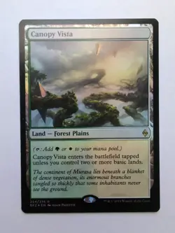 MTG Canopy Vista (BFZ) Battle for Zendikar Foil Rare 234/274 - Image 1