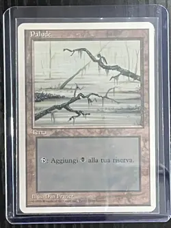 Magic MTG Italian Revised Swamp Artist Proof Near Mint - Only 50 Exist! - Image 3