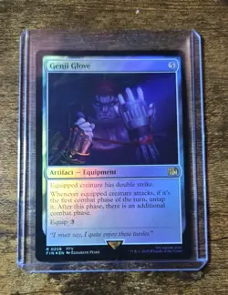 Genji Glove MTG Final Fantasy - Foil - Image 1