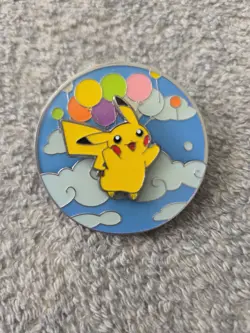 Pokemon Celebrations 25th Anniversary Flying & Surfing Pikachu Pin - Image 1