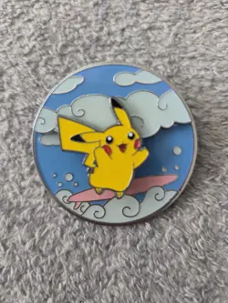 Pokemon Celebrations 25th Anniversary Flying & Surfing Pikachu Pin - Image 2