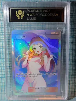 Lillie POKEMON Anime Waifu Goddess CUSTOM CARD NM - Image 1