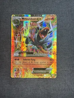 MHoundoom EX 22/162 Ultra Rare Holo Pokemon Card XY BreakThrough Lightly Played - Image 1