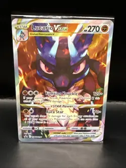 Pokemon TCG Lucario VSTAR SWSH291 Sword & Shield Promo Holo Card, Sealed - Image 2
