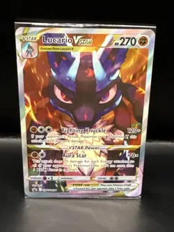 Pokemon TCG Lucario VSTAR SWSH291 Sword & Shield Promo Holo Card, Sealed - Image 3