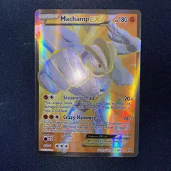 Pokemon TCG: Machamp EX 90/98 XY Ancient Origins Holo Full Art Ultra Rare NM - Image 2