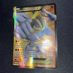 Pokemon TCG: Machamp EX 90/98 XY Ancient Origins Holo Full Art Ultra Rare NM - Image 3
