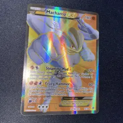 Pokemon TCG: Machamp EX 90/98 XY Ancient Origins Holo Full Art Ultra Rare NM - Image 4