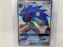 Pokemon TCG Zoroark GX Hidden Fates Poke Ball Collection 77a/73 Holo Secret Rare - Image 4