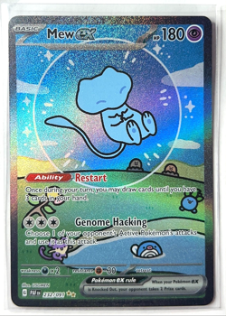 NM - Pokemon TCG Bubble Mew ex : Paldean Fates 232/091 Holo SIR Fresh Pull - Image 1