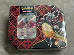 Pokemon TCG Scarlet & Violet Paldean Fates Tin Shiny Charizard ex - Sealed - Image 1