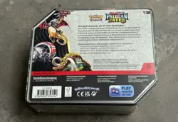 Pokemon TCG Scarlet & Violet Paldean Fates Tin Shiny Charizard ex - Sealed - Image 2