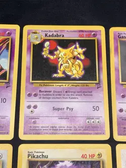 Vintage Pokemon Card Lot Pikachu, Eevee, Charmander, Squirtle, Bulbasaur WOTC - Image 3