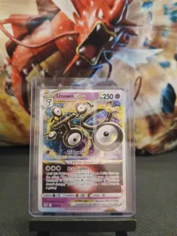 Unown VSTAR 066/195 Ultra Rare Holo Pokemon Card - Sword & Shield Silver Tempest - Image 1
