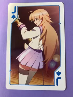 Anime Angels Beats Playing Card Jack of Spades Shiori Sekine 2010 Japanese F/S - Image 3