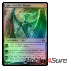 Foil Ugin, The Spirit Dragon M/NM Magic: The Gathering MTG Fate Reforged - Image 1